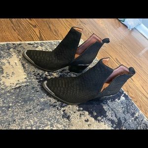 Jeffery Campbell Black Cromwell Bootie